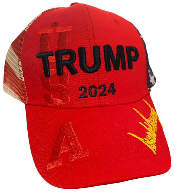 Trump 2024 Hat USA Red