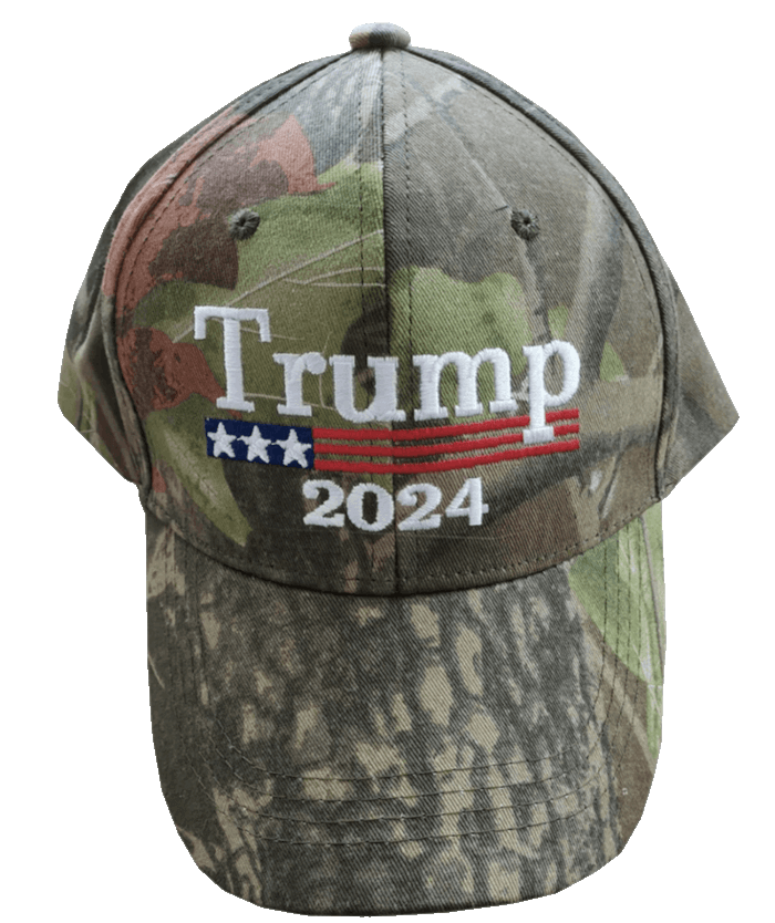 Free Trump 2024 Camo Hat
