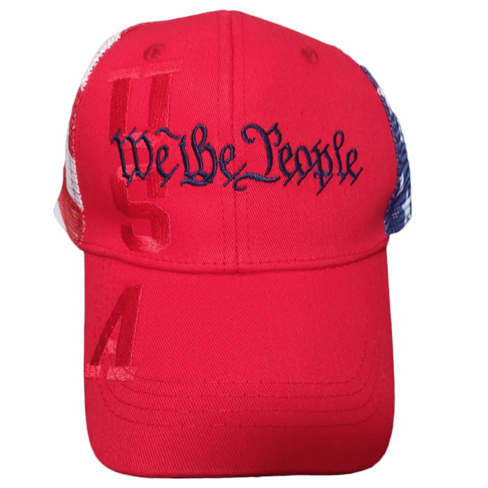 We The People Hat Red