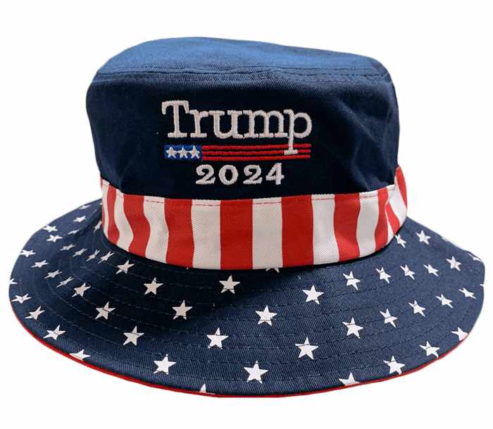 Trump 2024 Patriotic Bucket Hat